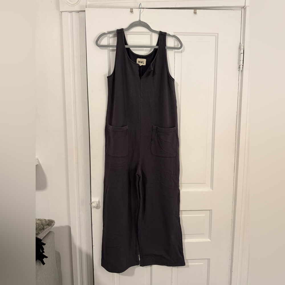 Madewell Charcoal Jumpsuit